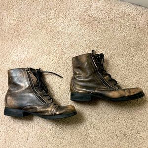 Aldo woman's combat boots